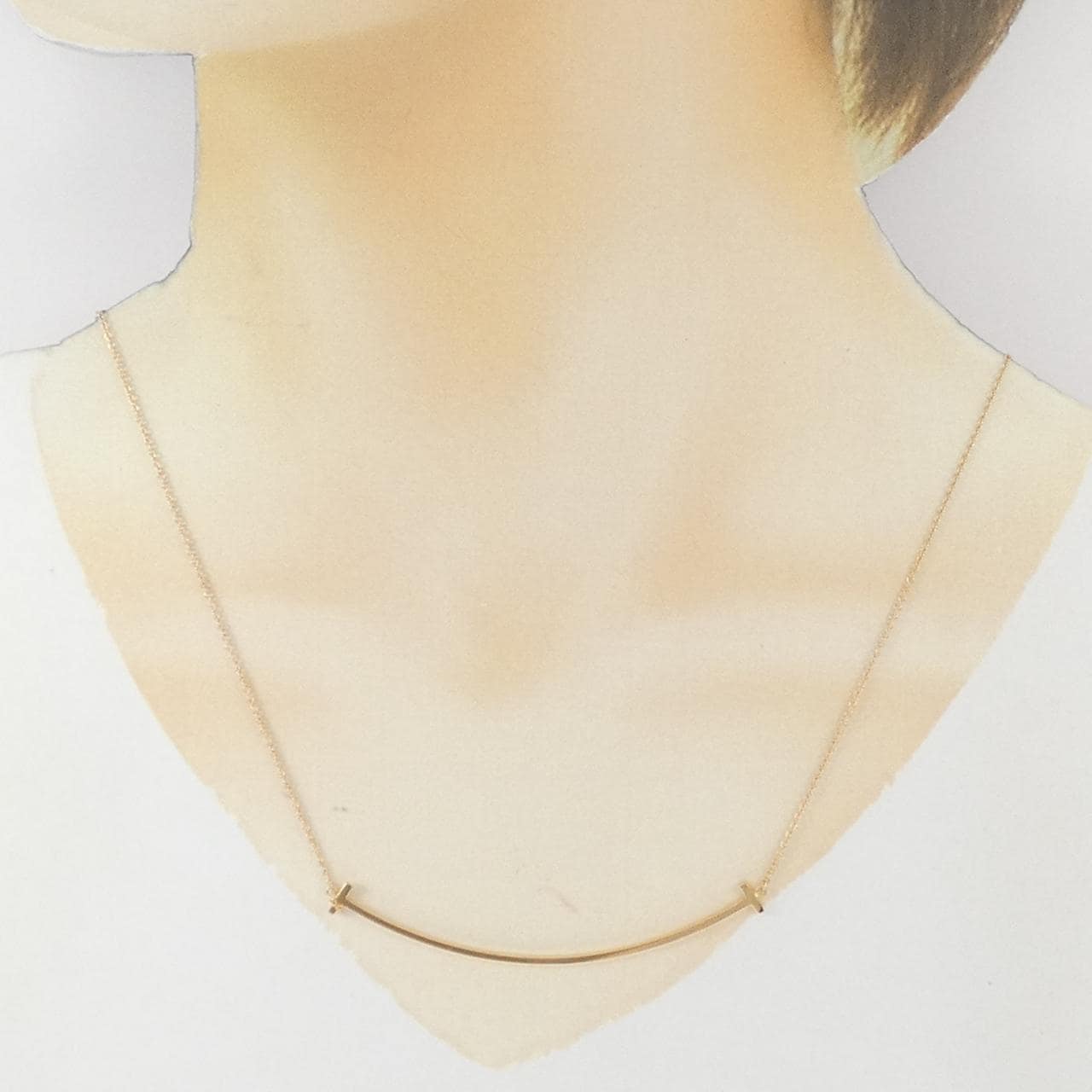 ティファニー Tスマイル ラージ ネックレス