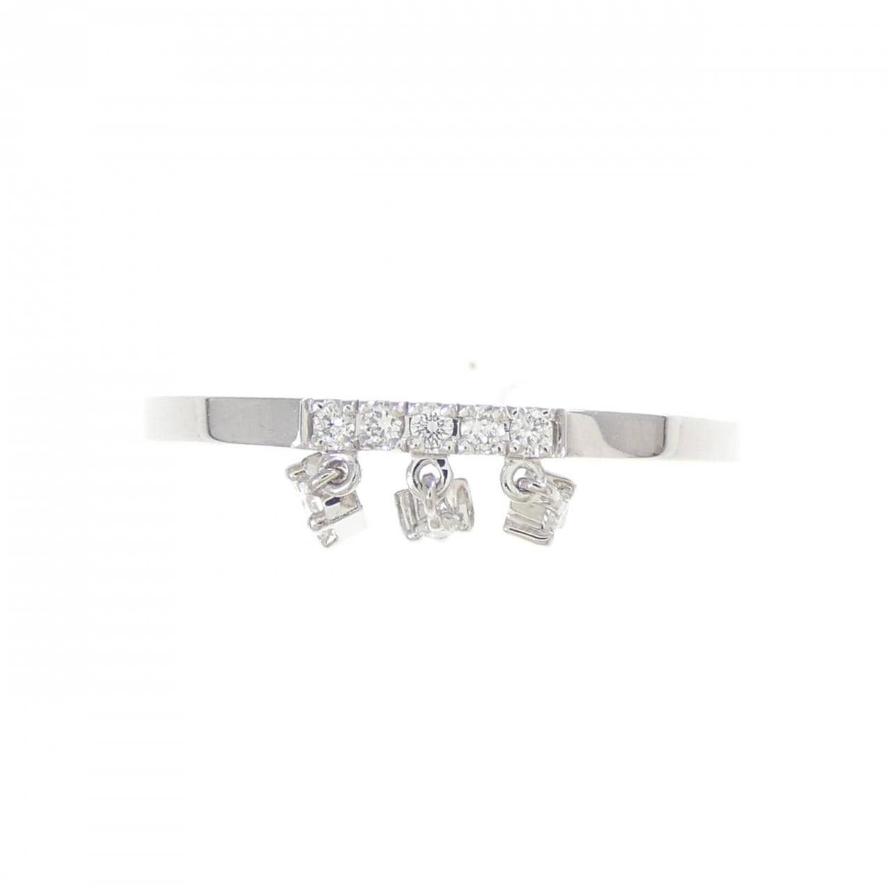 アーカー シャンデリアスウェイプチ リング 0.07CT