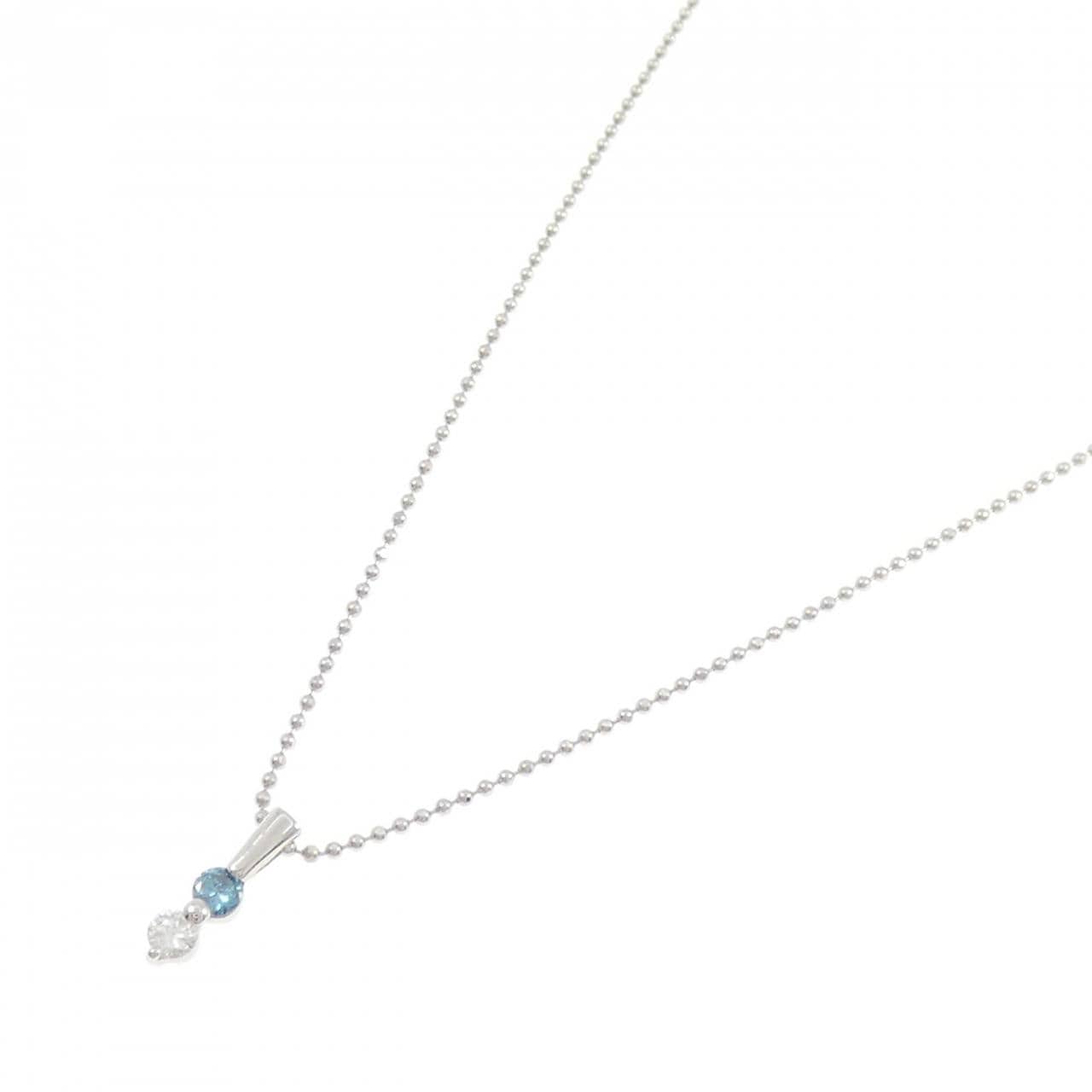 PT900/PT850 ダイヤモンド ネックレス 0.15CT