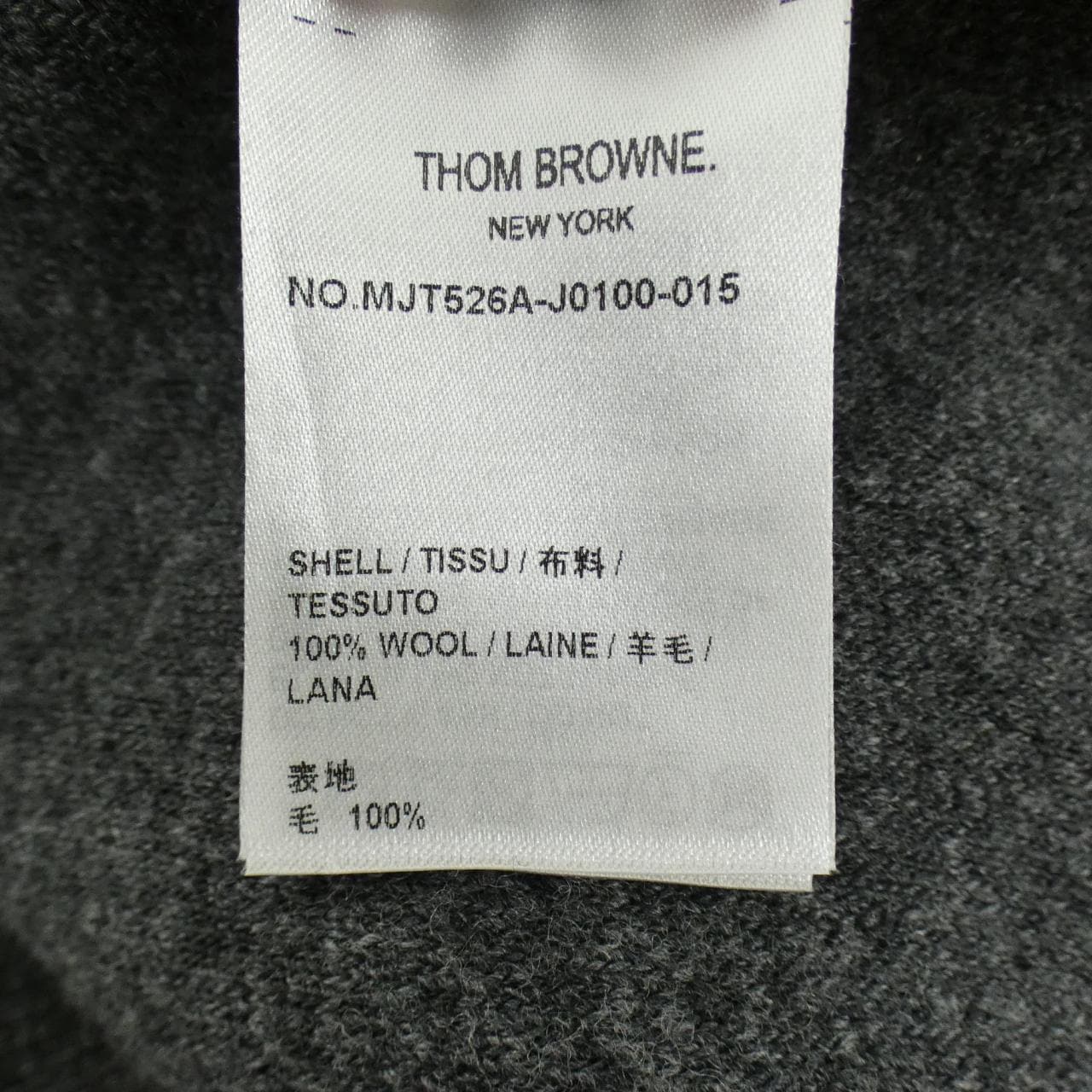 トムブラウン THOM BROWNE MJT526A-J0100 ジャケット