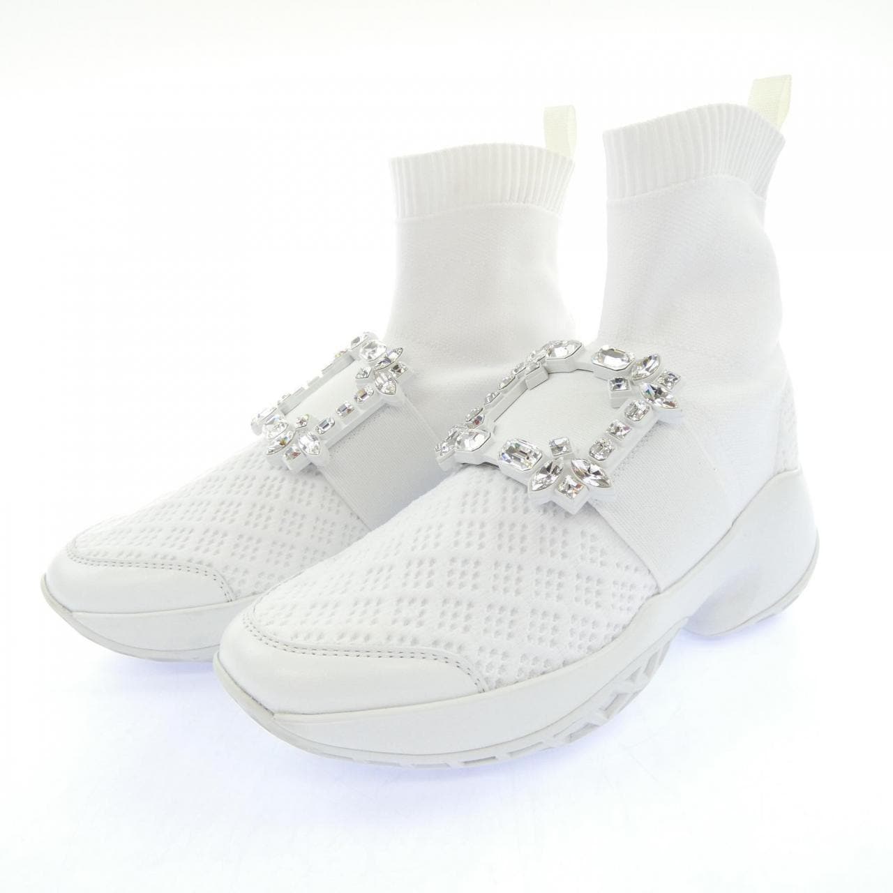 ロジェヴィヴィエ ROGER VIVIER ヴィヴラン ストラスバックル ブーツ