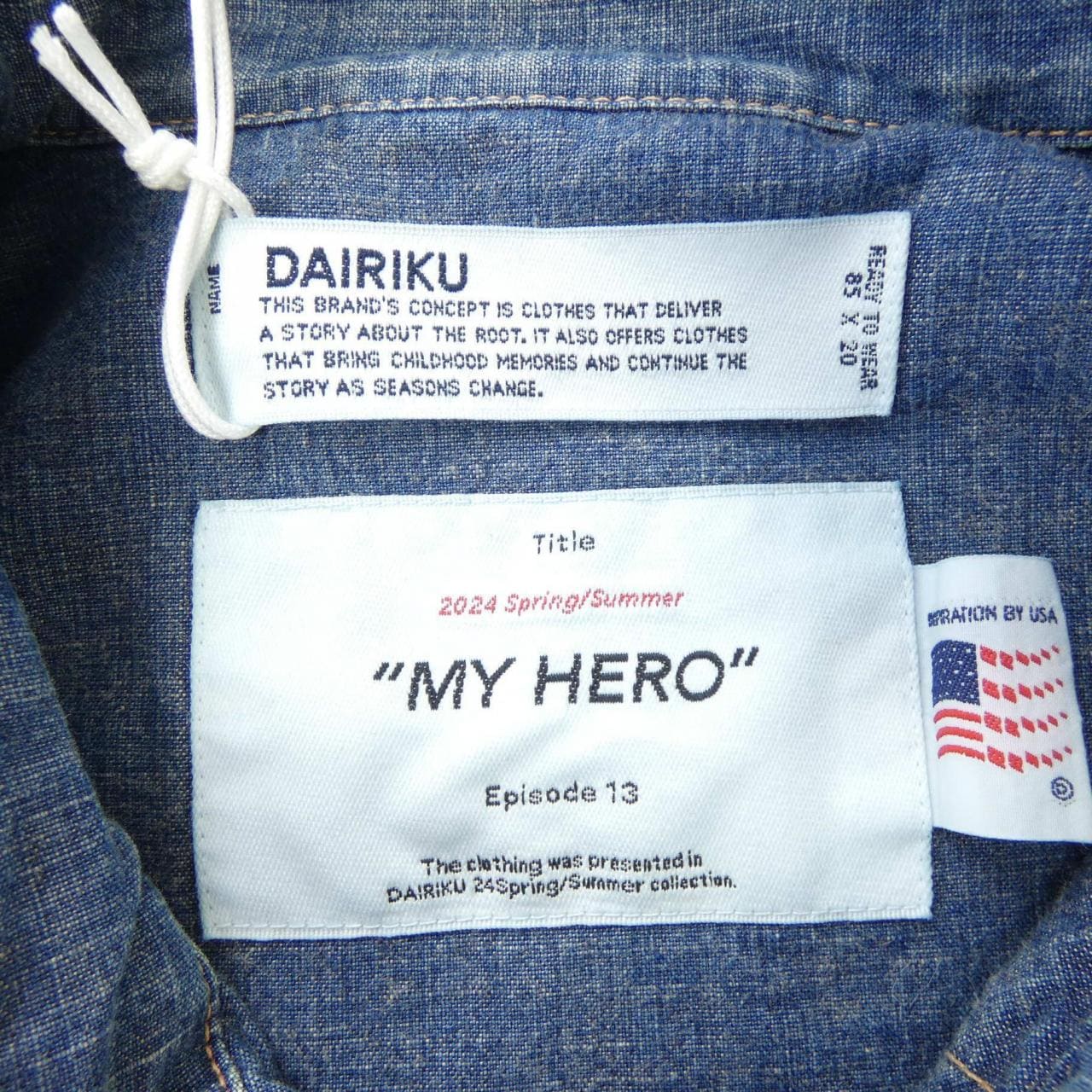 ダイリク DAIRIKU シャツ