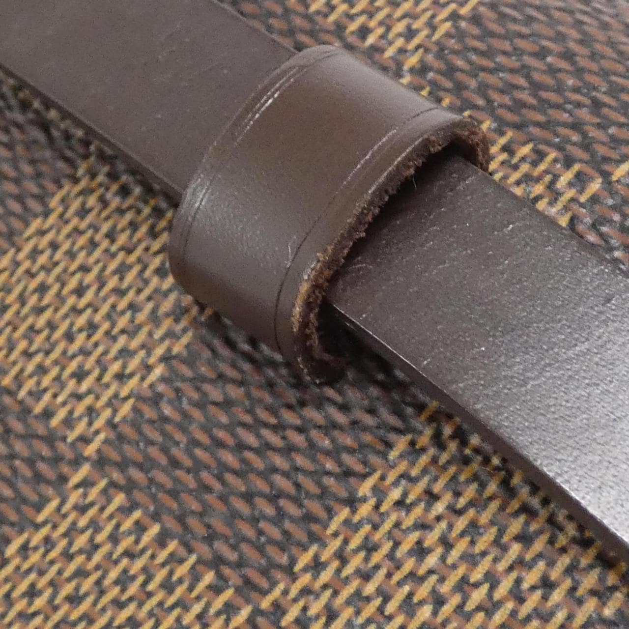 LOUIS VUITTON Damier Pochette Florentine XS N51857+M68214 腰包