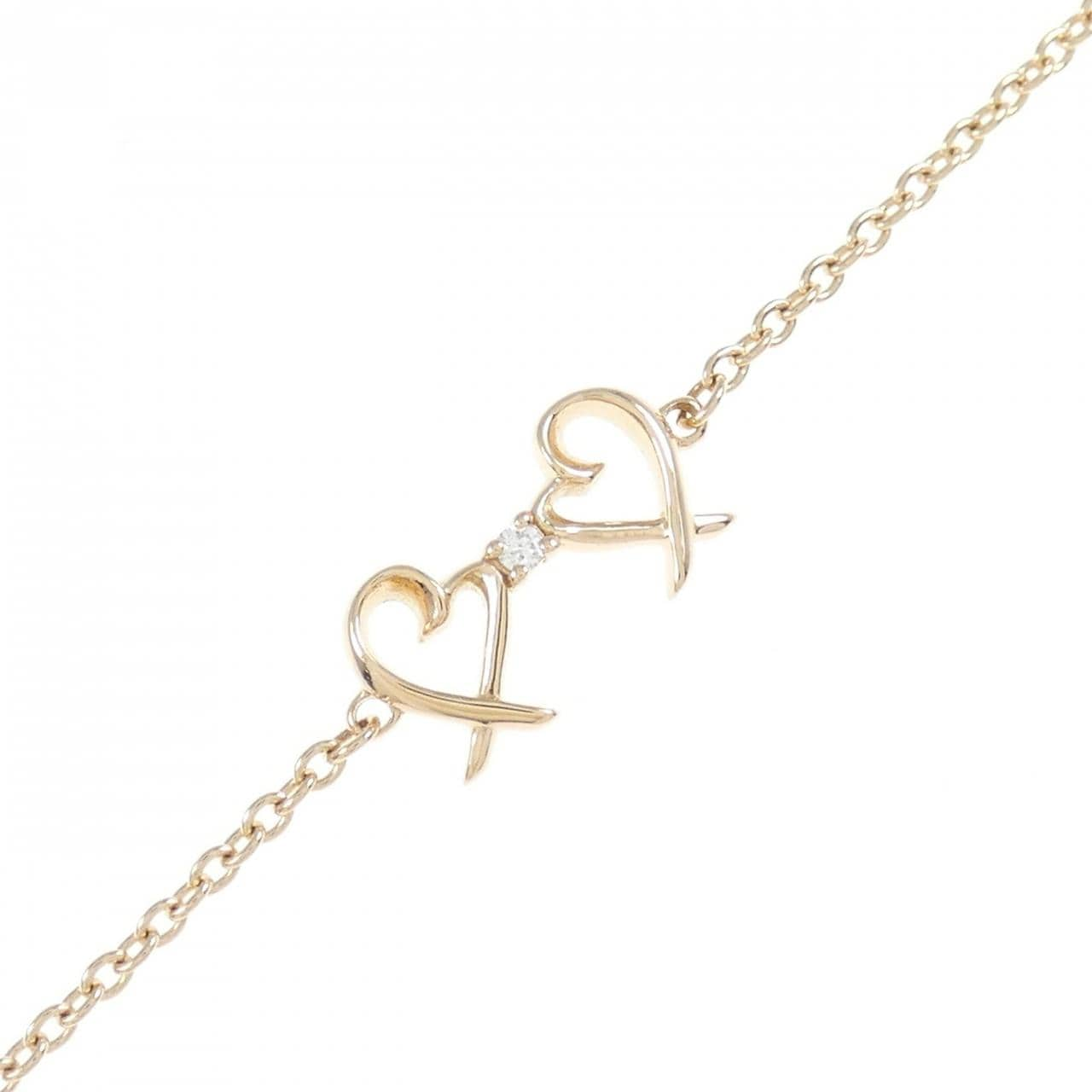 TIFFANY double loving heart bracelet