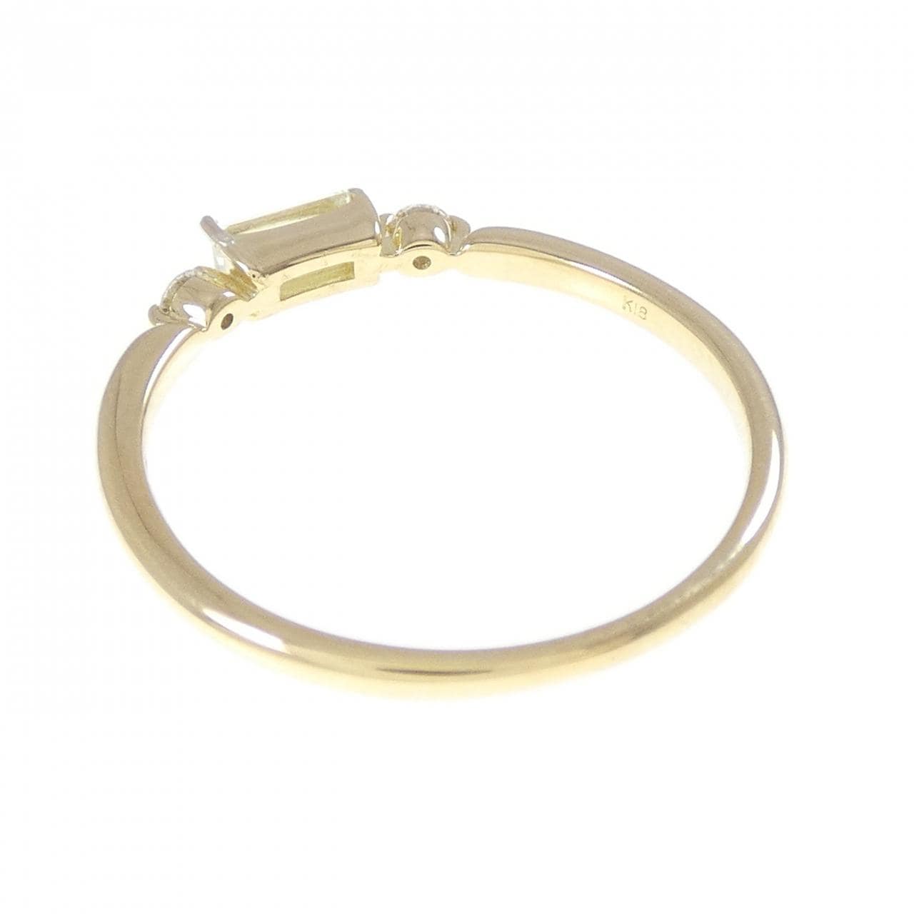 K18YG ダイヤモンド リング 0.25CT