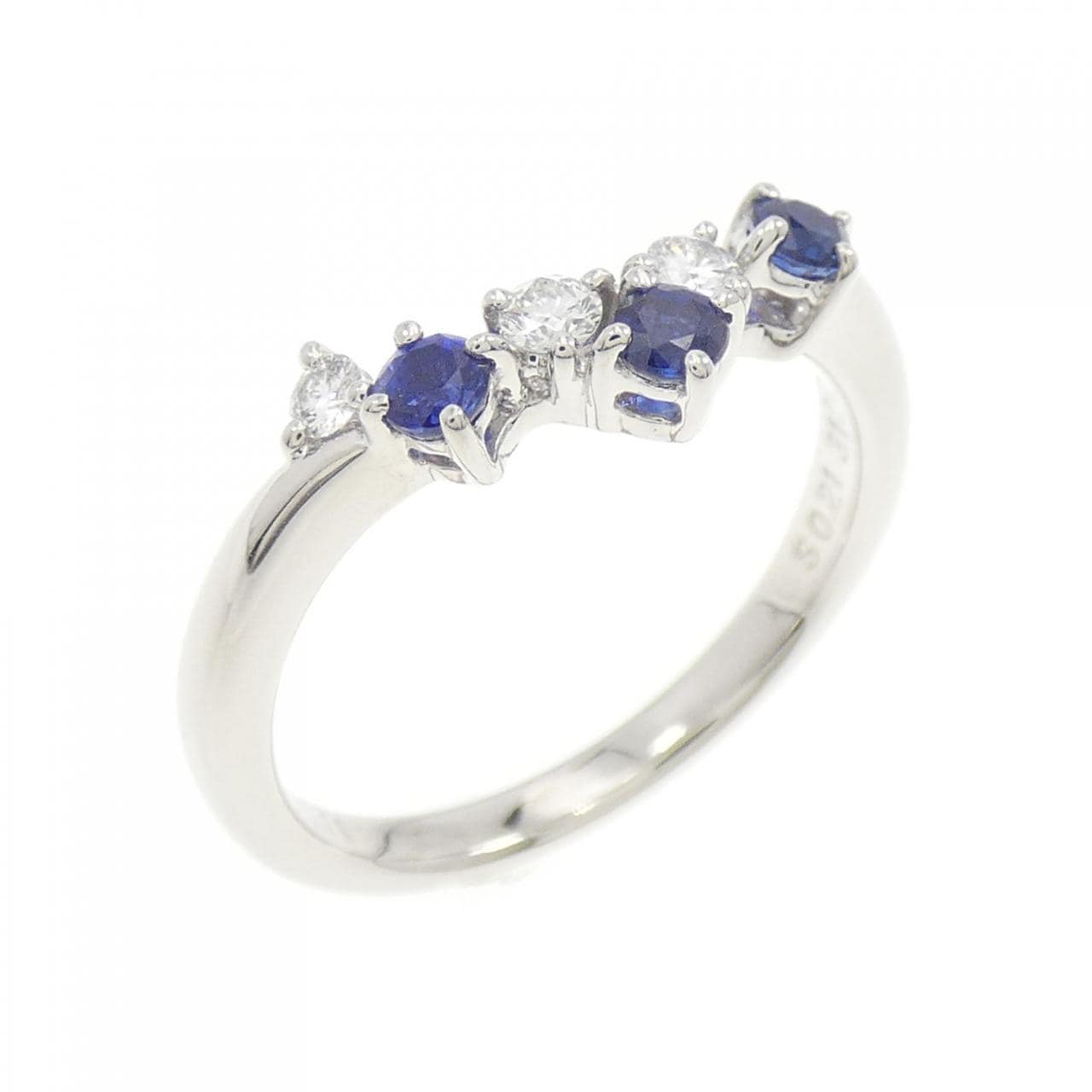 Polar sapphire ring 0.21CT