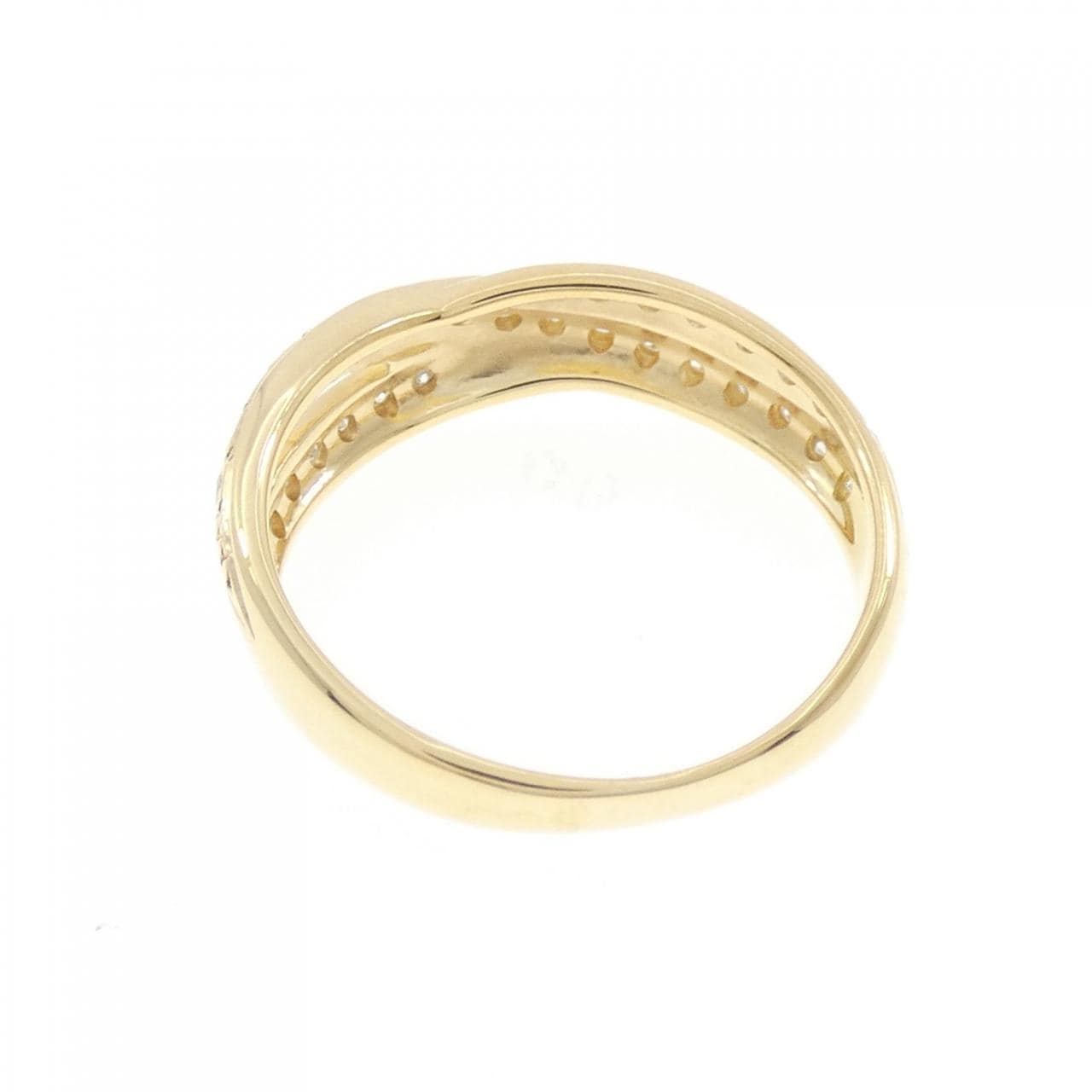K18YG ダイヤモンド リング 0.25CT