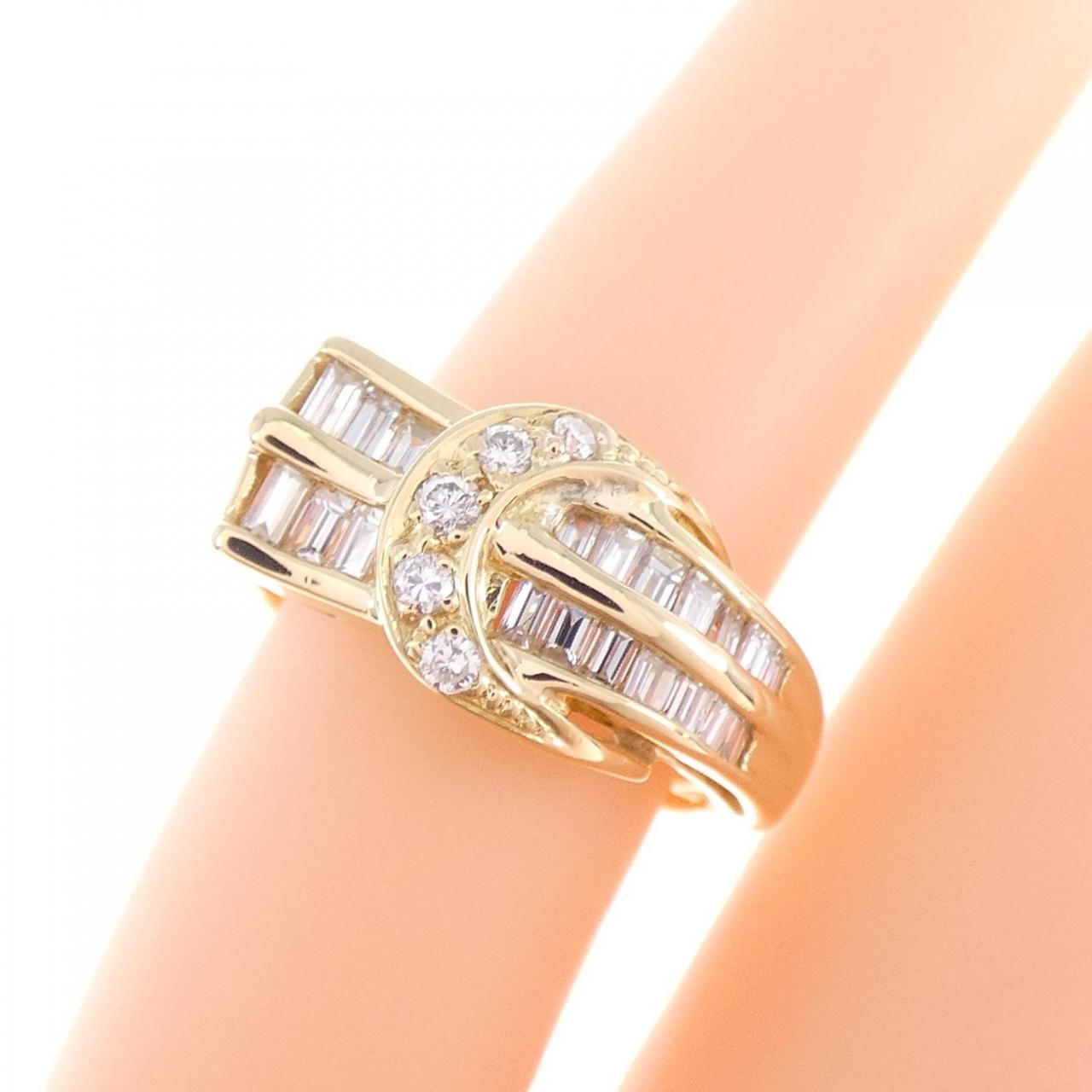 コメ兵｜750YG ダイヤモンド リング 0.46CT｜ジュエリー｜リング