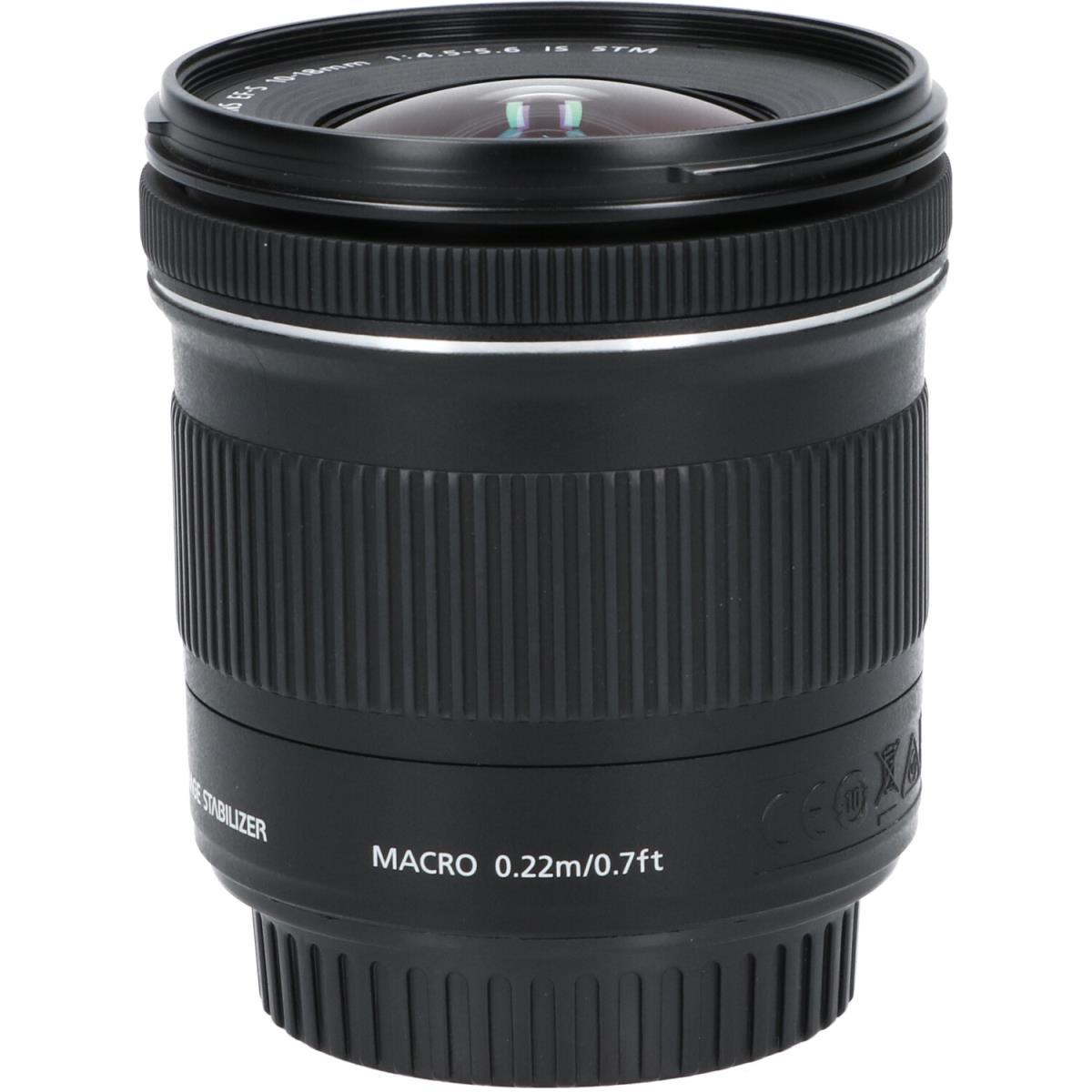 ＣＡＮＯＮ　ＥＦ－Ｓ１０－１８ｍｍ　Ｆ４．５－５．６ＩＳ　ＳＴＭ