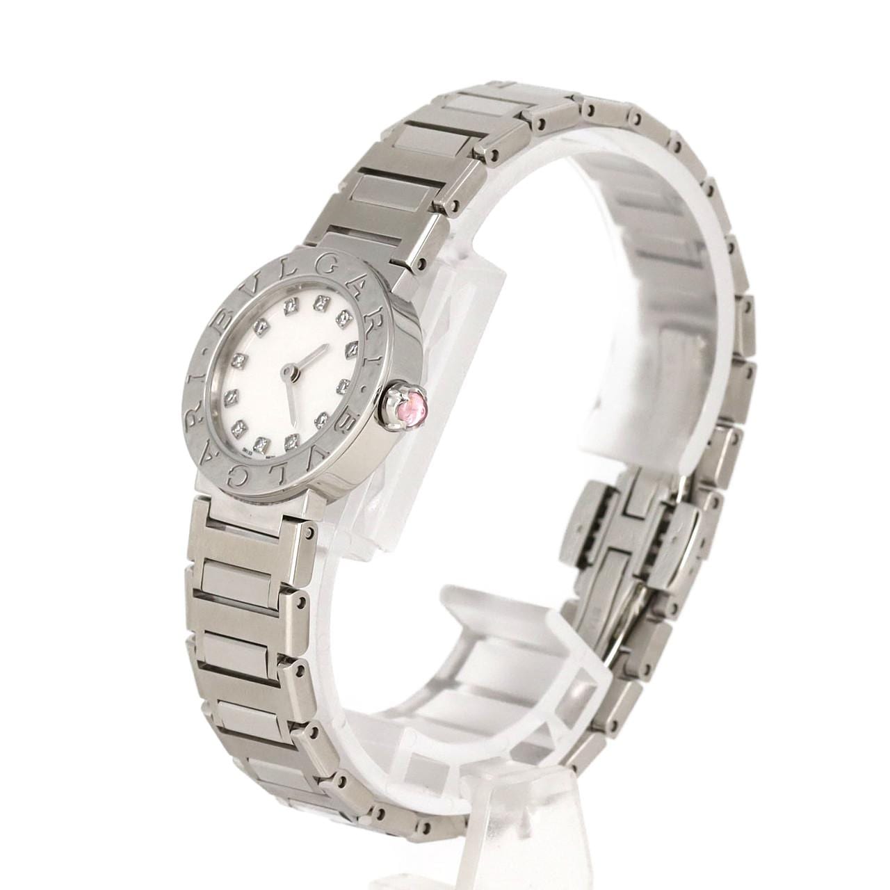 BVLGARI BVLGARI BVLGARI 12P JAPAN LIMITED BB23S/103095 SS Quartz