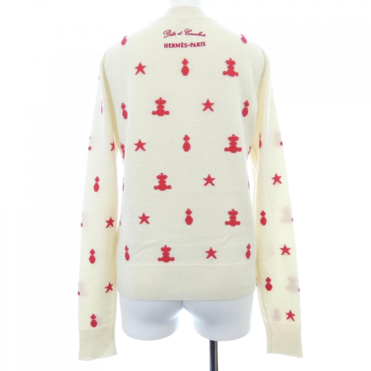 エルメス HERMES POSTE ET CAVALERIE *16-7701. ニット