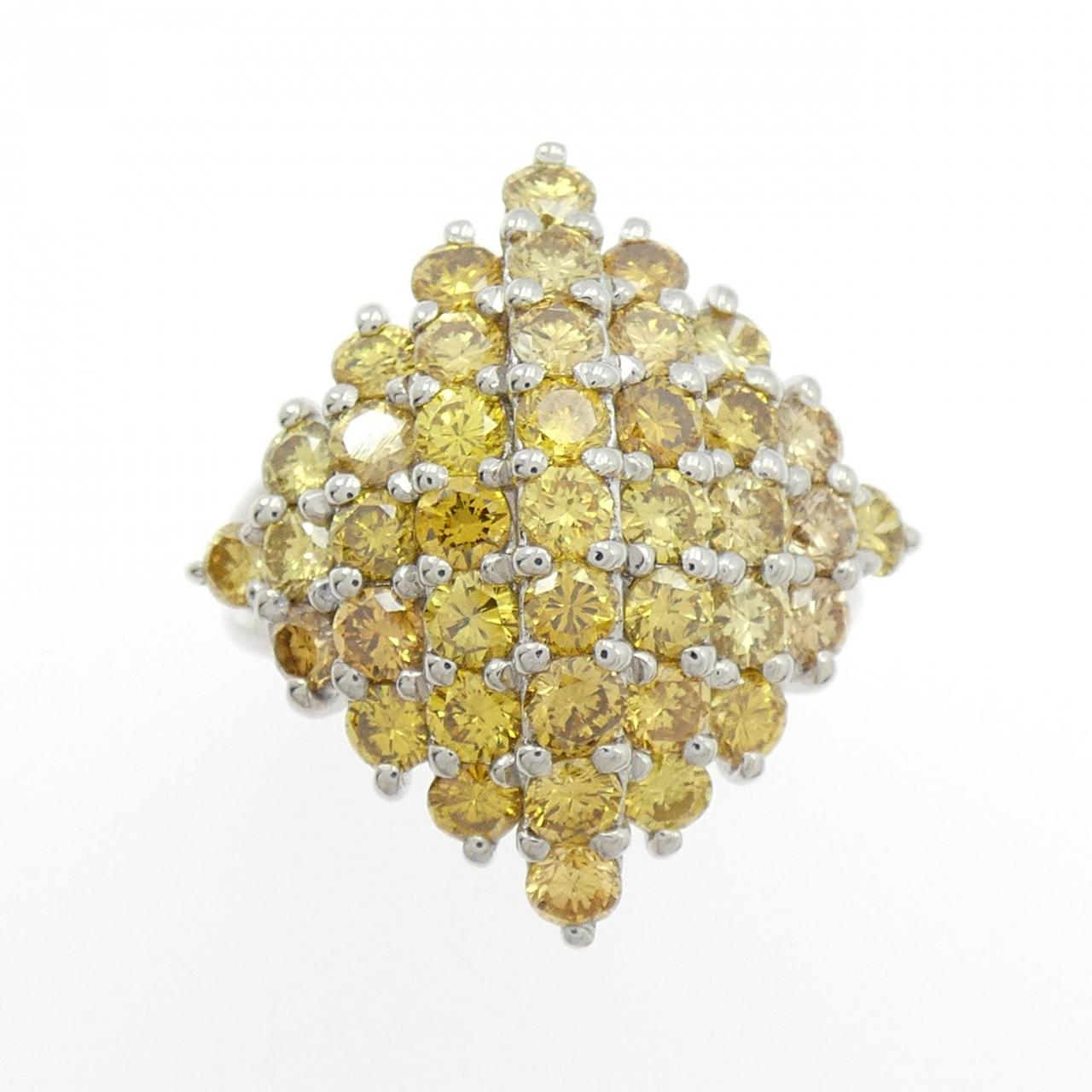 PT900 ダイヤモンド リング 2.73CT