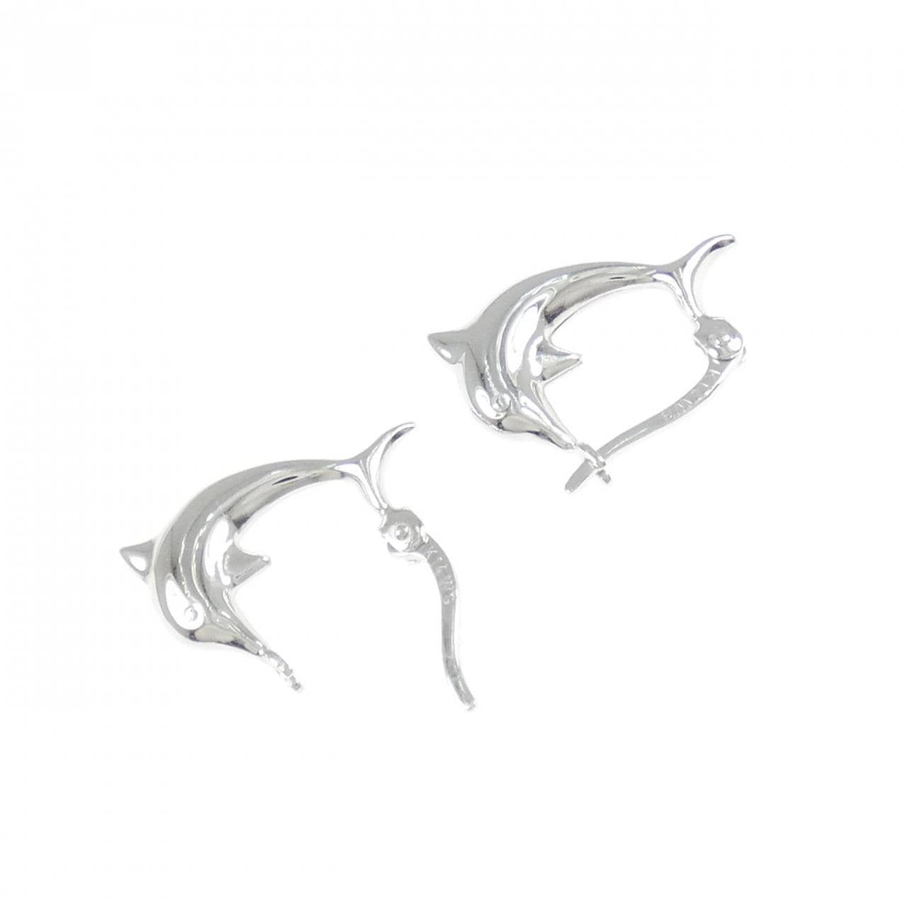 K14WG ドルフィン ピアス