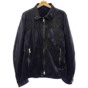 MUSHER MMU18A4004 レザーライダースジャケット