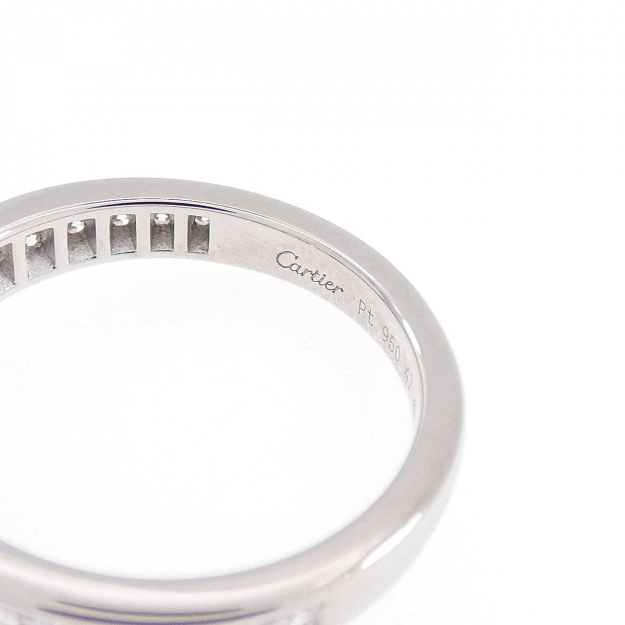カルティエ 1895 ソリテール リング 0.60CT H VVS1 EXT