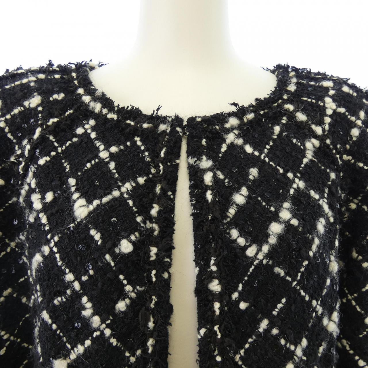 【ヴィンテージ】シャネル CHANEL P20560V11940 03C ノーカラージャケット