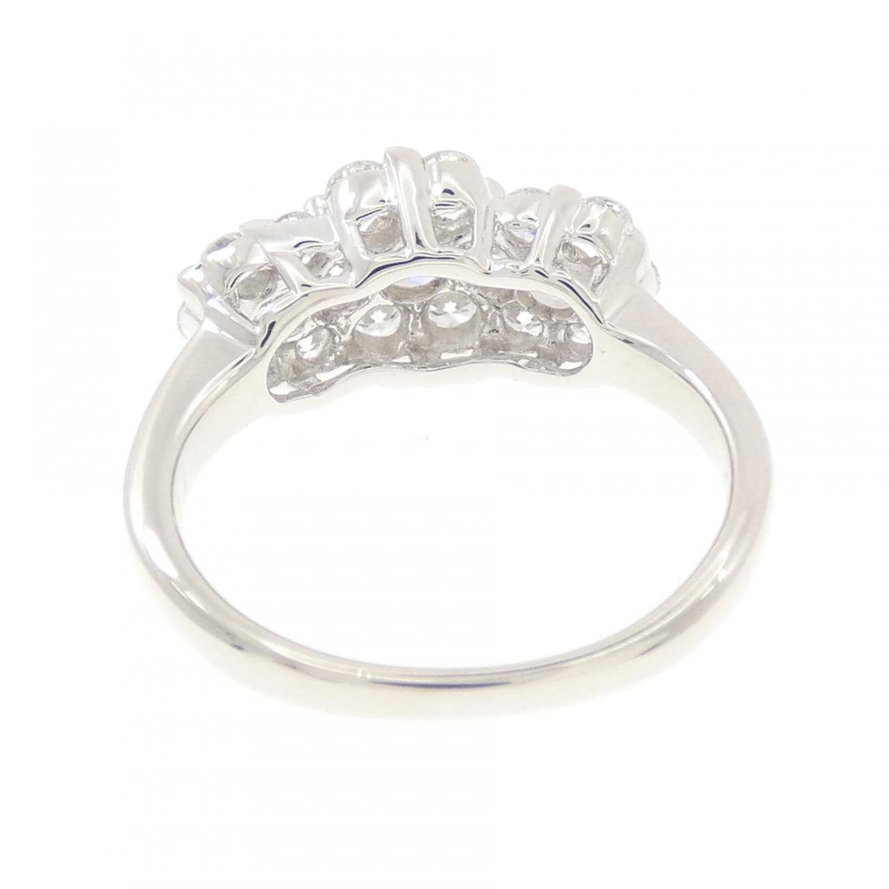 K18WG ダイヤモンド リング 1.00CT