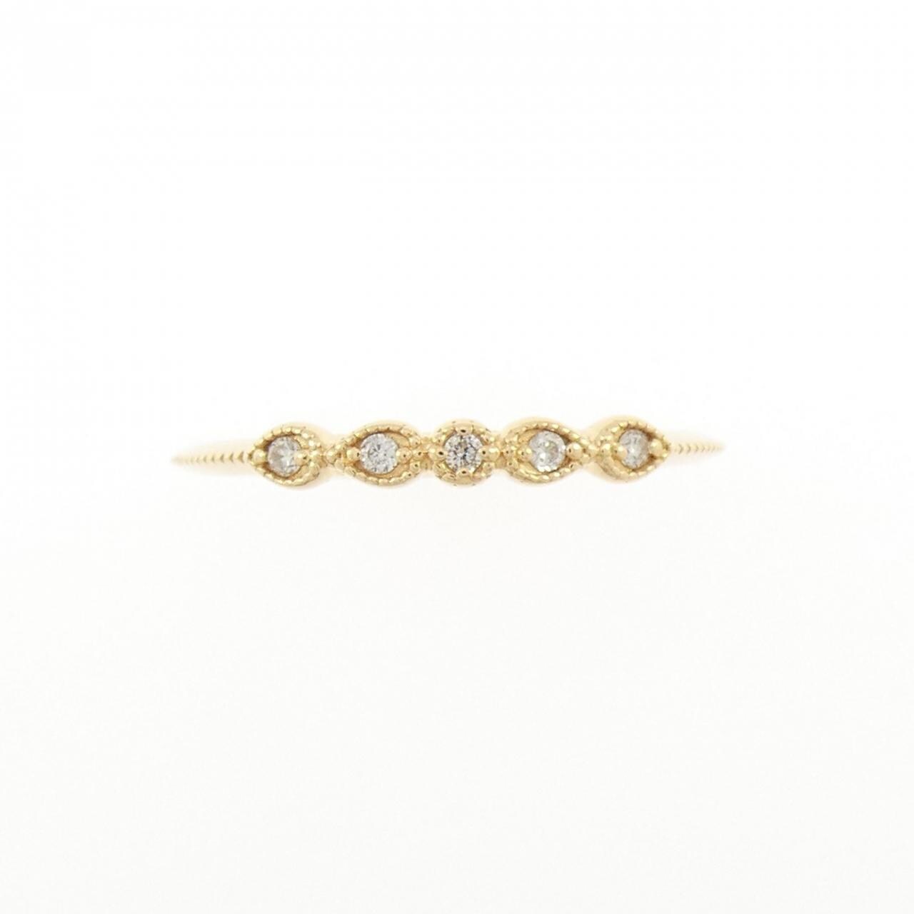 アガット ダイヤモンド リング 0.04CT