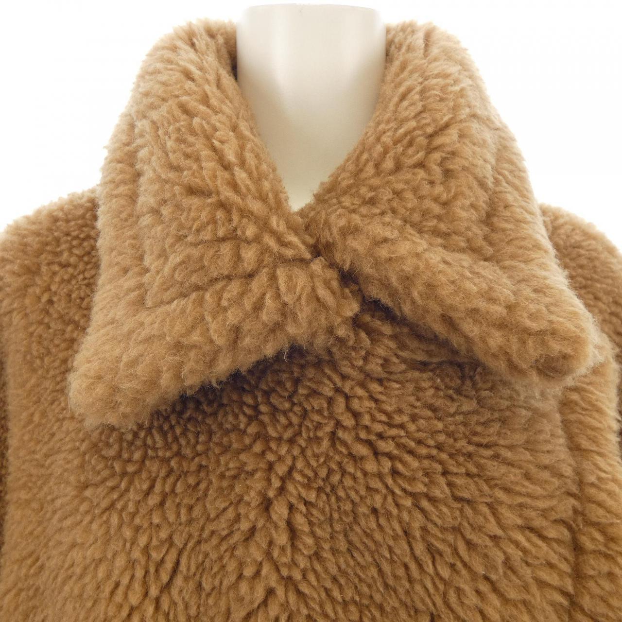 マックスマーラ Max Mara TEBE テディベア ケープ