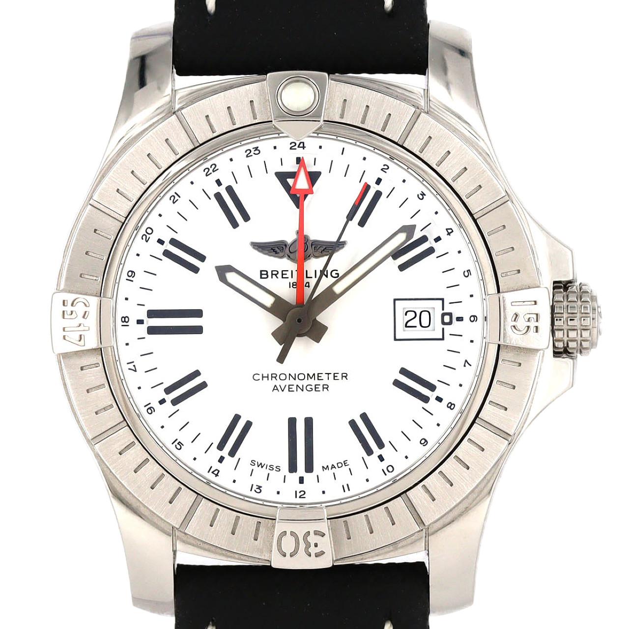 ブライトリング アベンジャー オートマチック GMT 43 A32397/A32397101A1A1 SS 自動巻