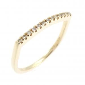 ヒロタカ Uシェープ リング 0.06CT