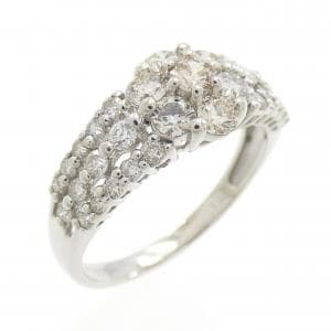 PT フラワー ダイヤモンド リング 1.00CT