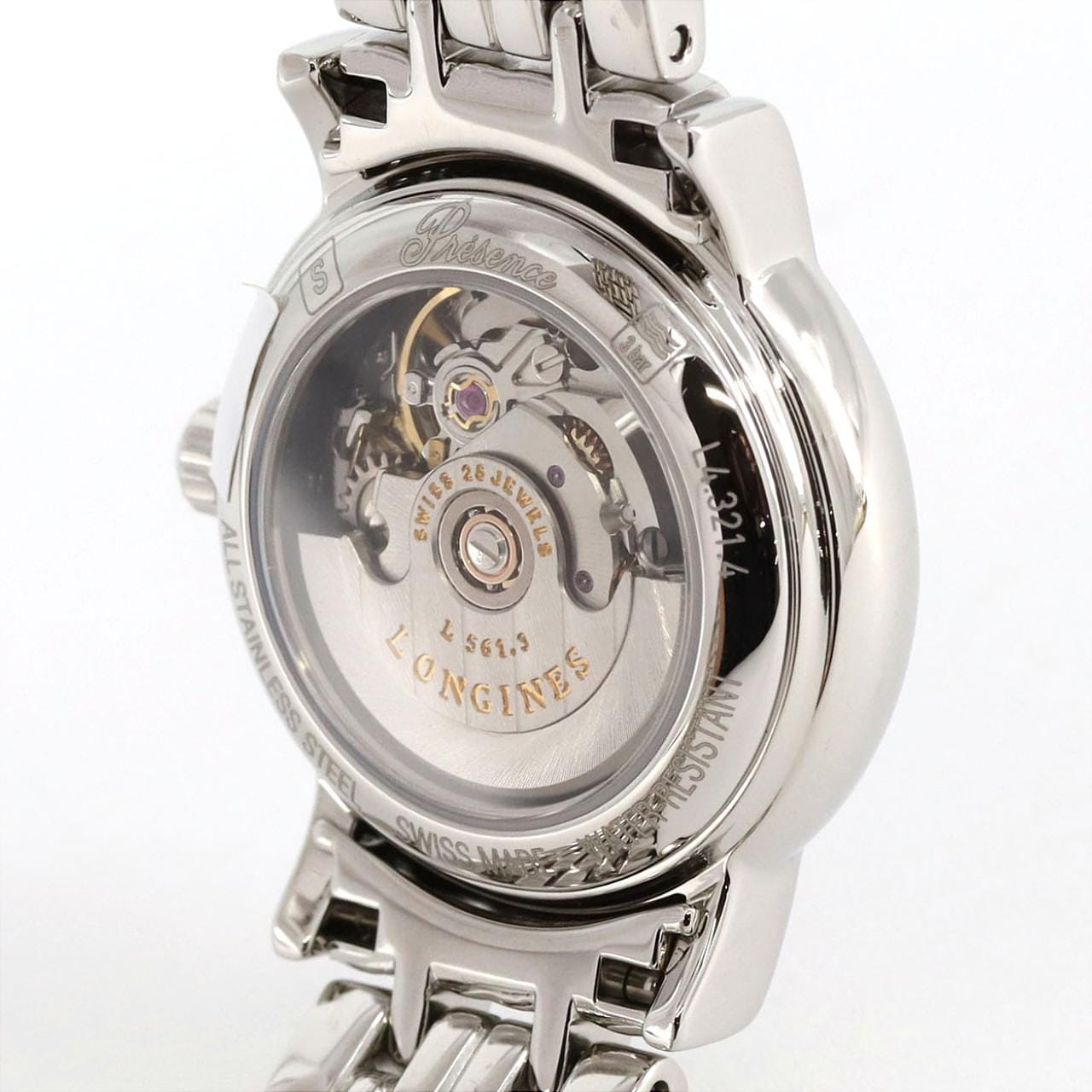 【新品】ロンジン プレザンス L4.321.4.72.6 SS 自動巻