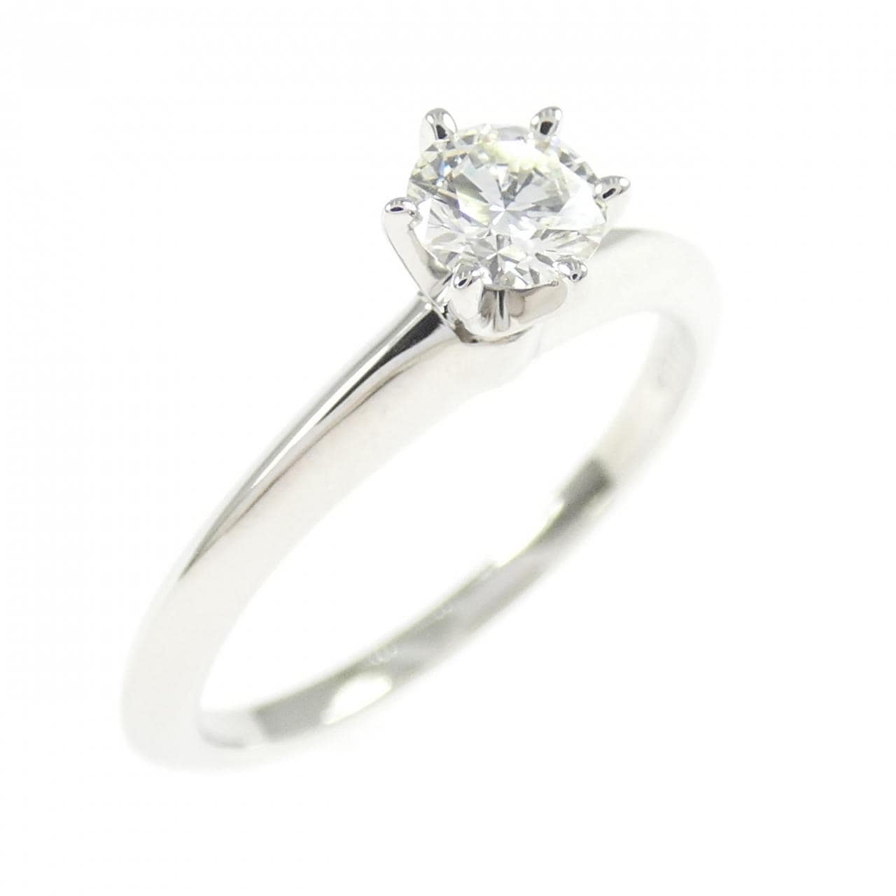 ティファニー クラシックソリティア リング 0.25CT I VS1 3EXT