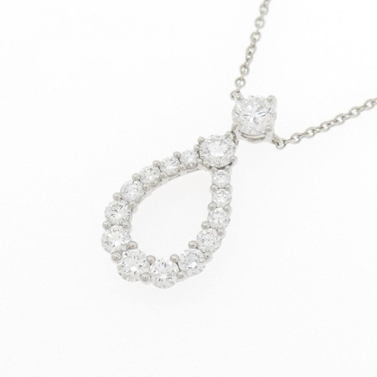 ハリーウィンストン ループ エクストララージ ネックレス 0.26CT