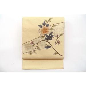 【未使用品】名古屋帯　刺繍加工