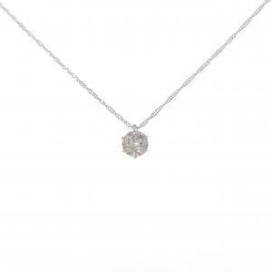 PT1000 ソリティア ダイヤモンド ネックレス 0.848CT