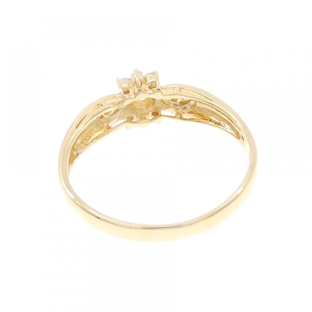 K18YG ダイヤモンド リング 0.20CT