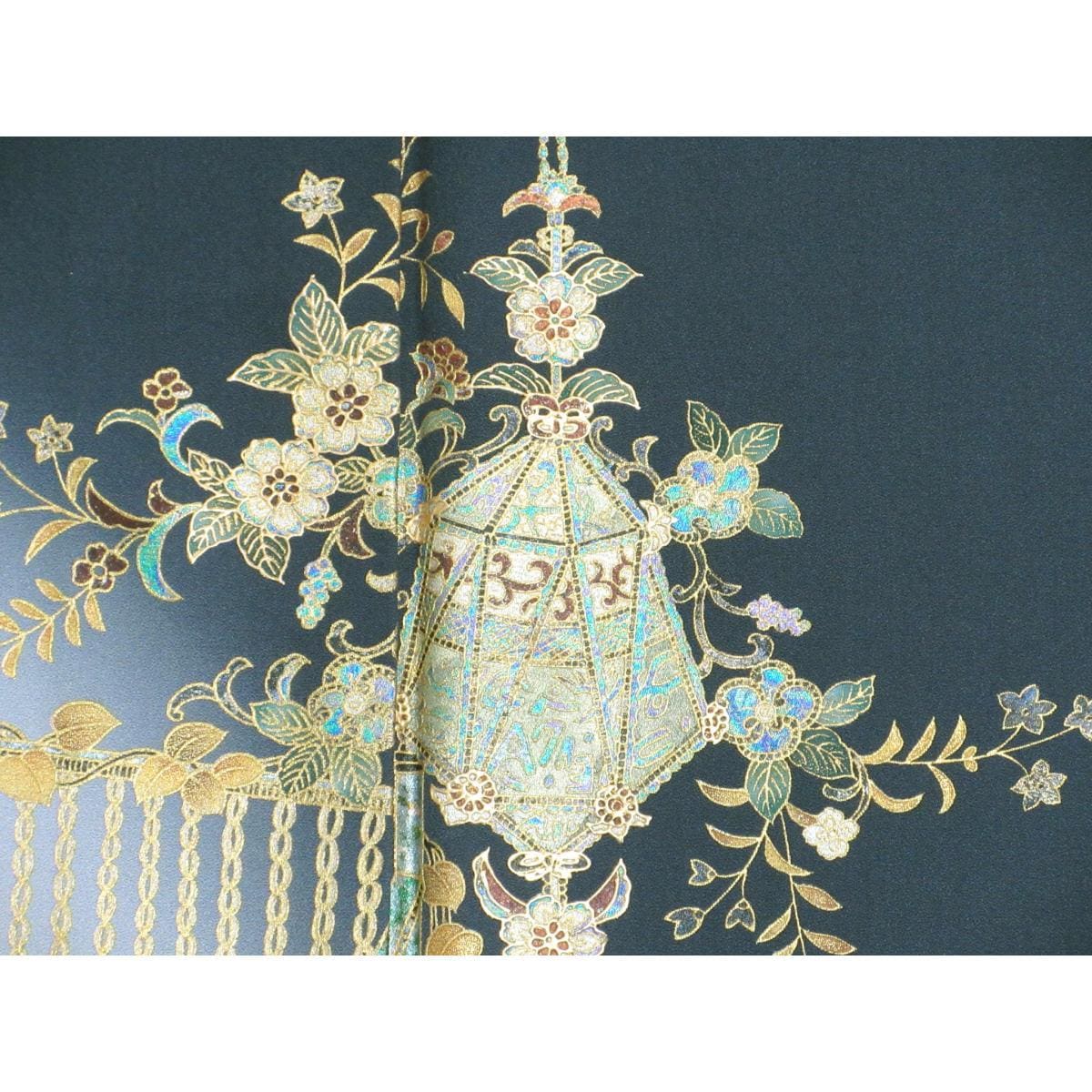訪問着　金彩友禅ボカシ染