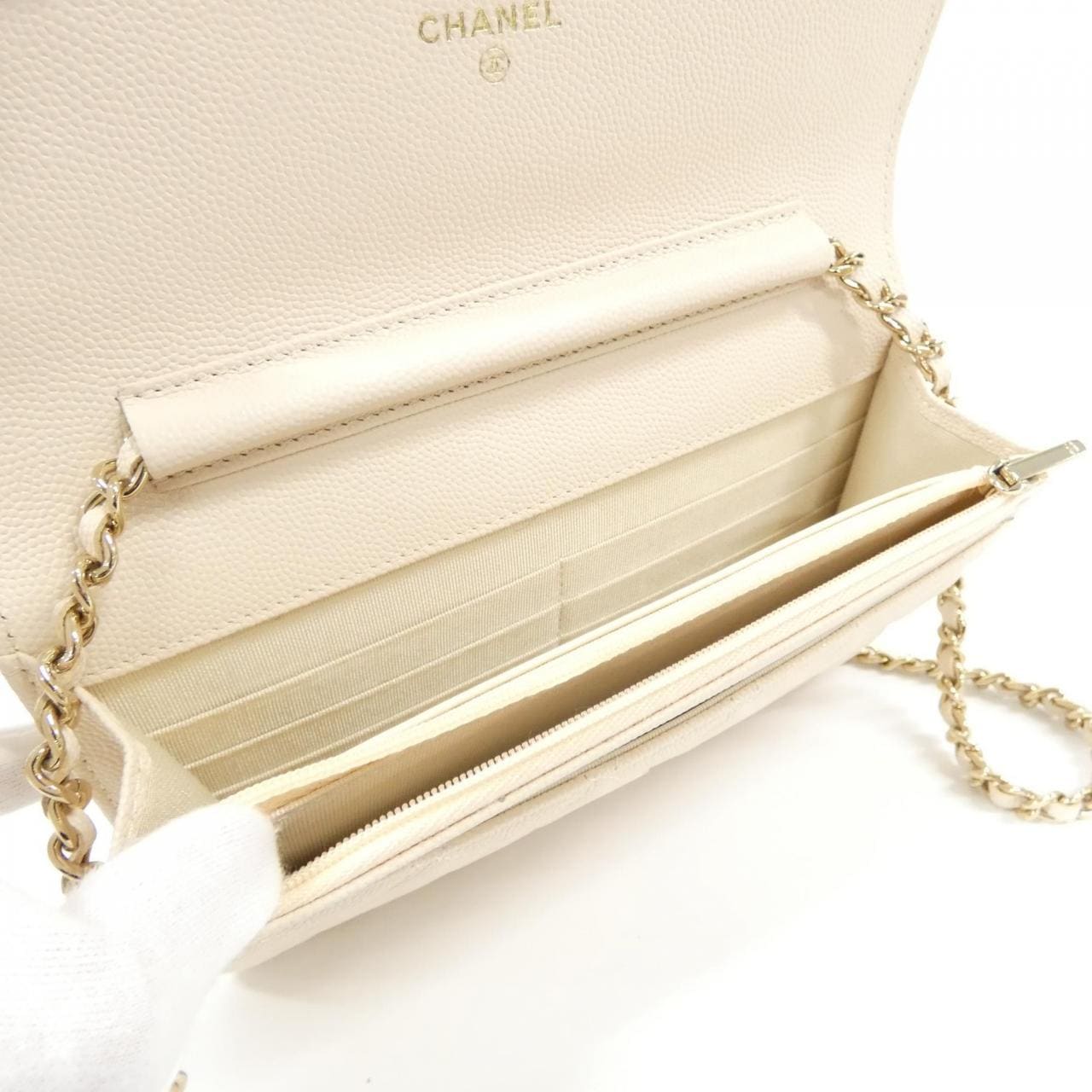 シャネル タイムレスクラシック ライン AP0250 チェーンウォレット