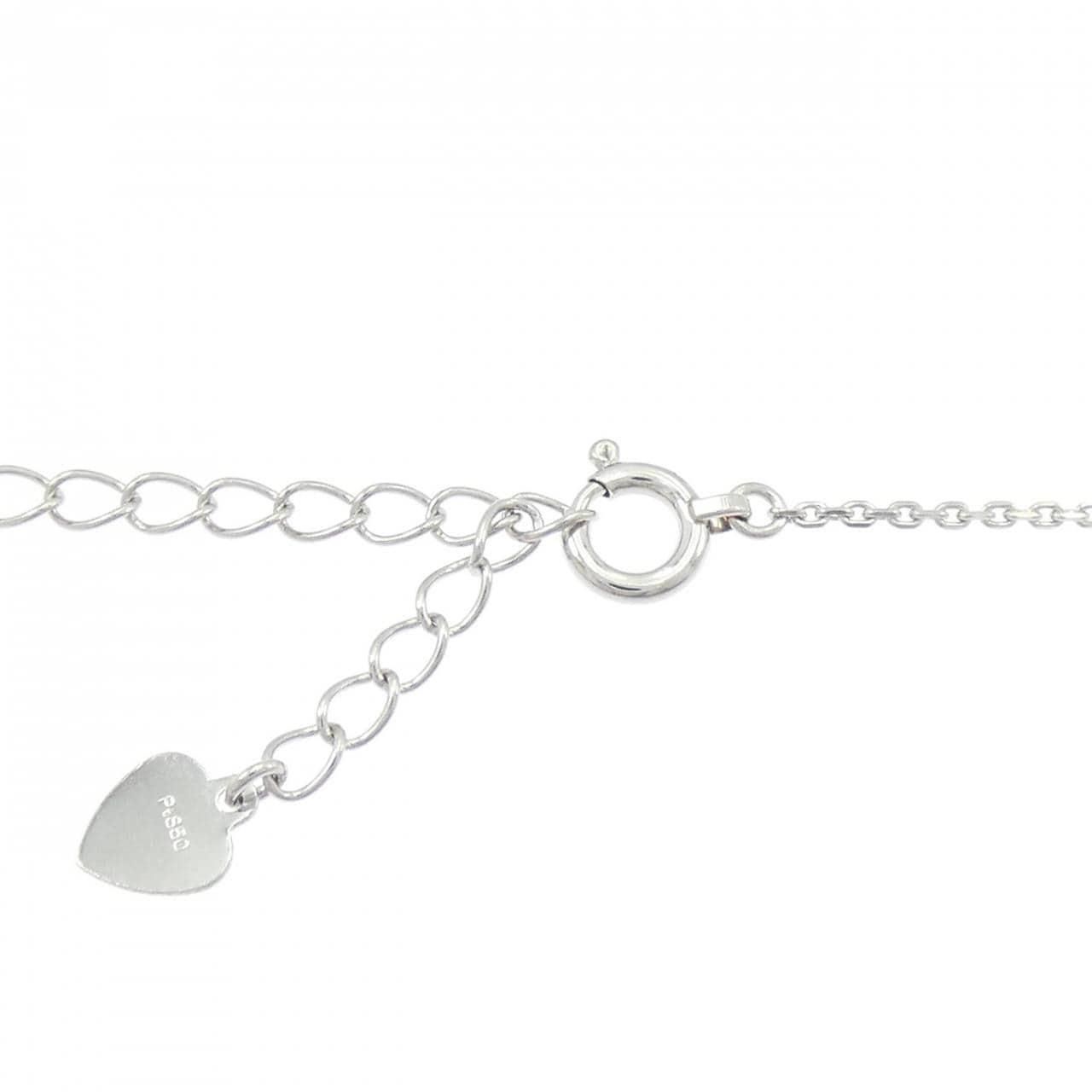 PT900/PT850 キー ダイヤモンド ネックレス 0.15CT