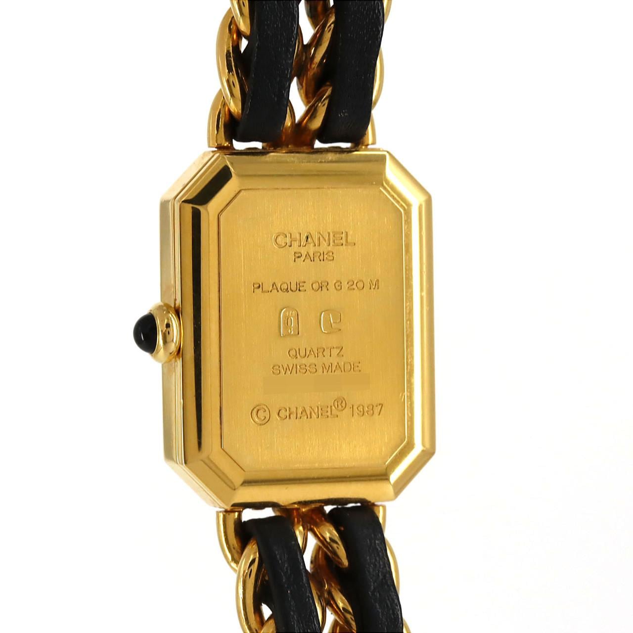 【ノーメンテナンス還元価格】シャネル プルミエール GP Mサイズ H0001 GP クォーツ