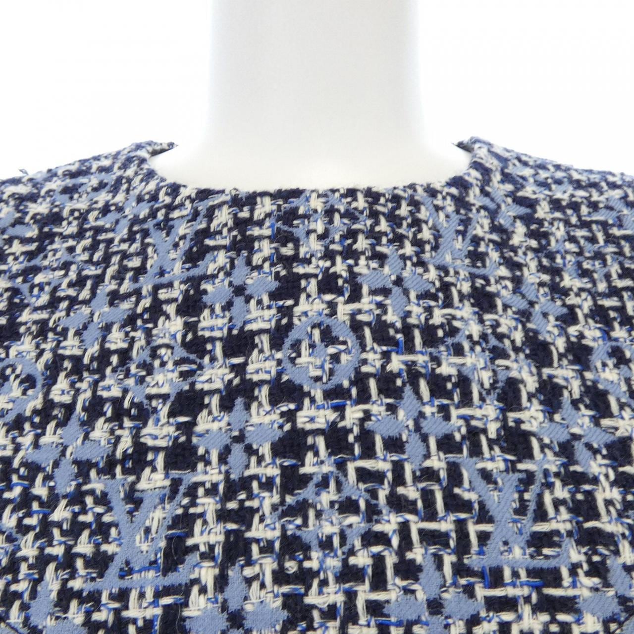ルイヴィトン LOUIS VUITTON モノグラムツイードスケーター FMDR29JM8 ワンピース