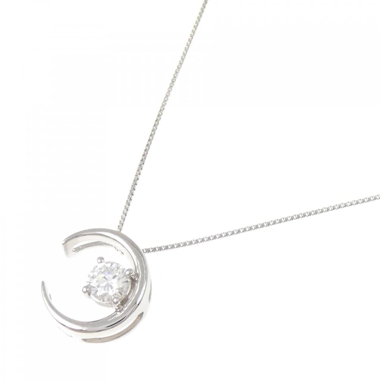 ジーエスティービー ダイヤモンド ネックレス 0.30CT
