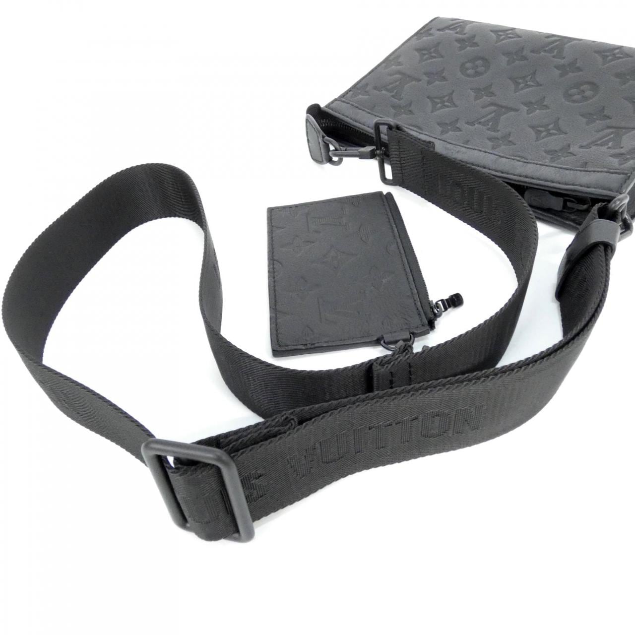 ルイヴィトン モノグラム シャドウ ガストン ウエアラブル ウォレット M81115 ショルダーバッグ