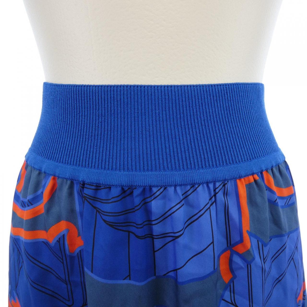 エルメス HERMES TATERSALE EN ZIGZAG 2E2807DN ツイルレーヌ スカート