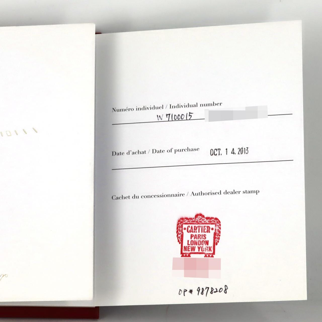 カルティエ カリブル･ドゥ･カルティエ LM W7100015 SS 自動巻