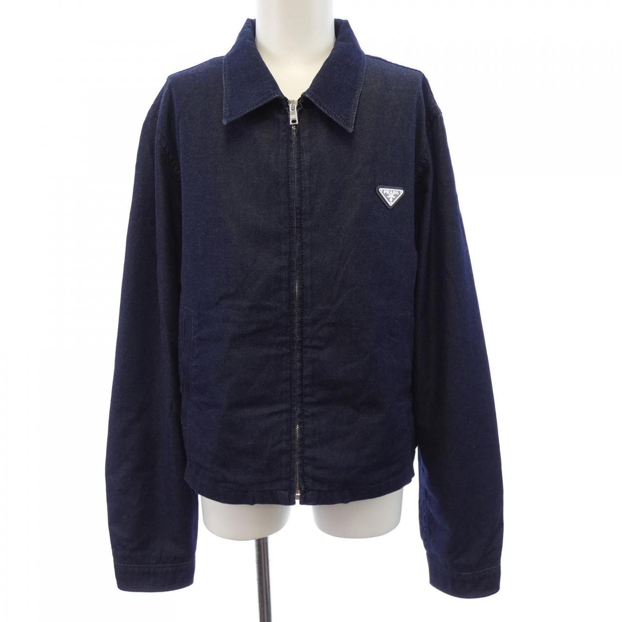 プラダ PRADA トライアングルロゴ GEB224 S231 12FZ デニムジャケット