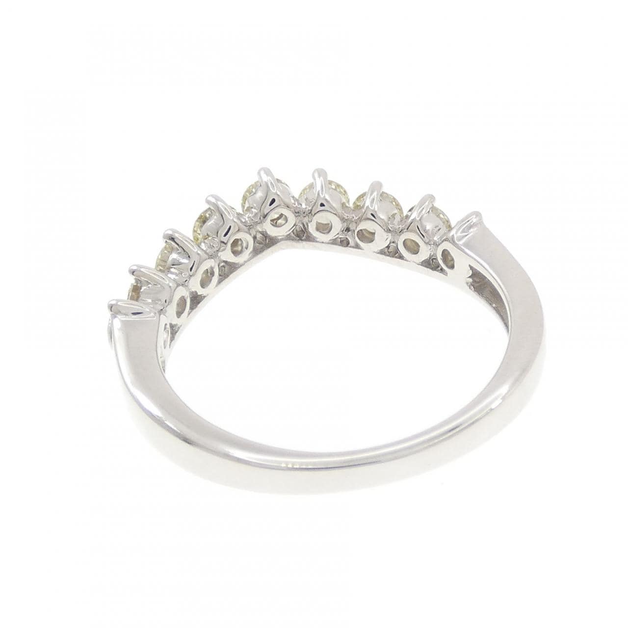 K18WG ダイヤモンド リング 0.72CT