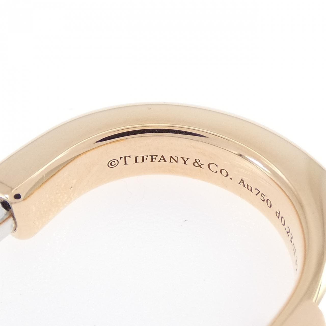 ティファニー ロック リング 0.23CT