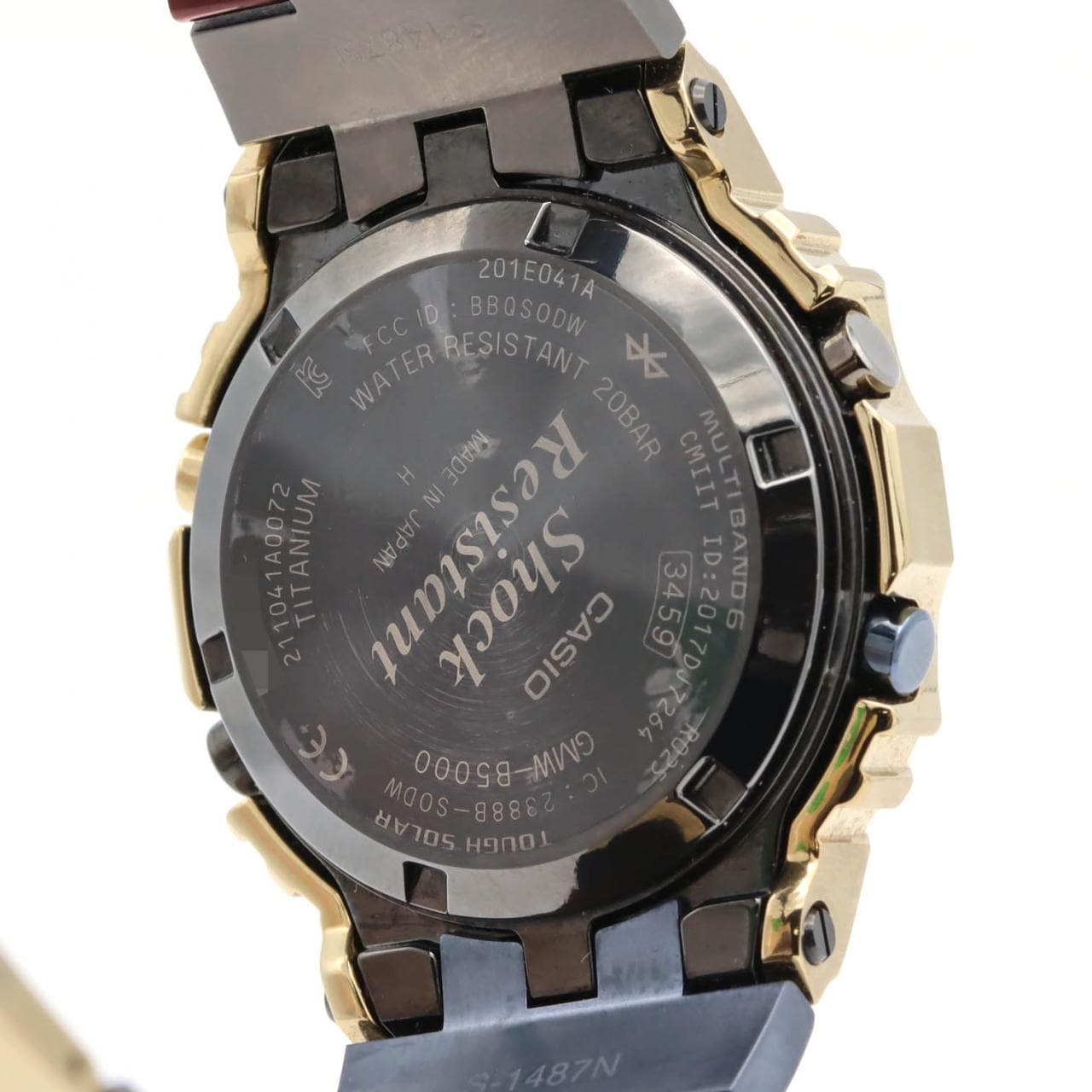 カシオ G-SHOCK 電波時計 GMW-B5000TR-9JR TI ソーラークォーツ