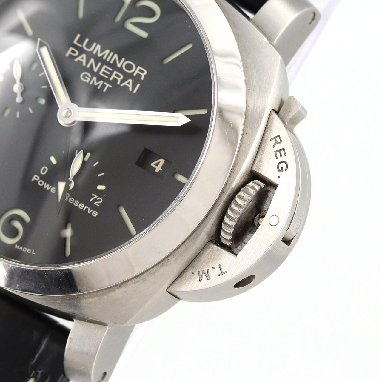 [No Maintenance Required] PANERAI Luminor 1950 3-Day GMT Power Reserve PAM00321 Stainless Steel Automatic