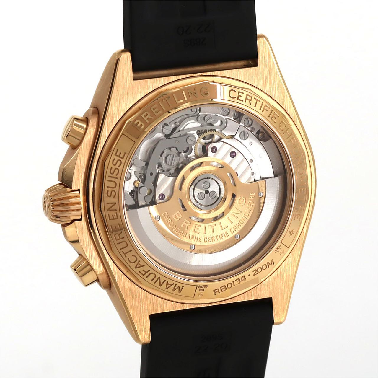 【ノーメンテナンス特価】ブライトリング クロノマットB01 RG RB0134/RB0134101B1S1 PG･RG 自動巻