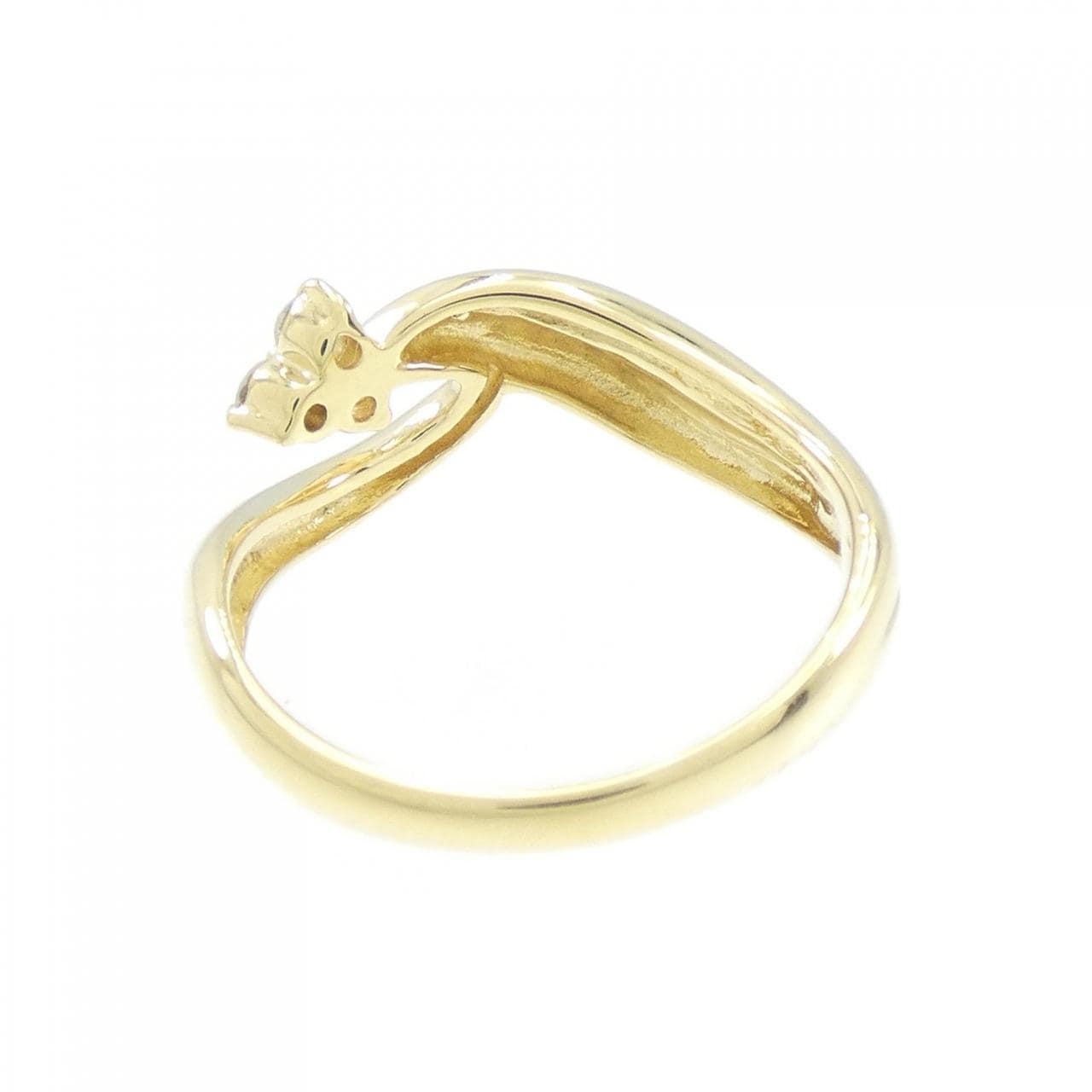 K18YG ダイヤモンド リング 0.10CT