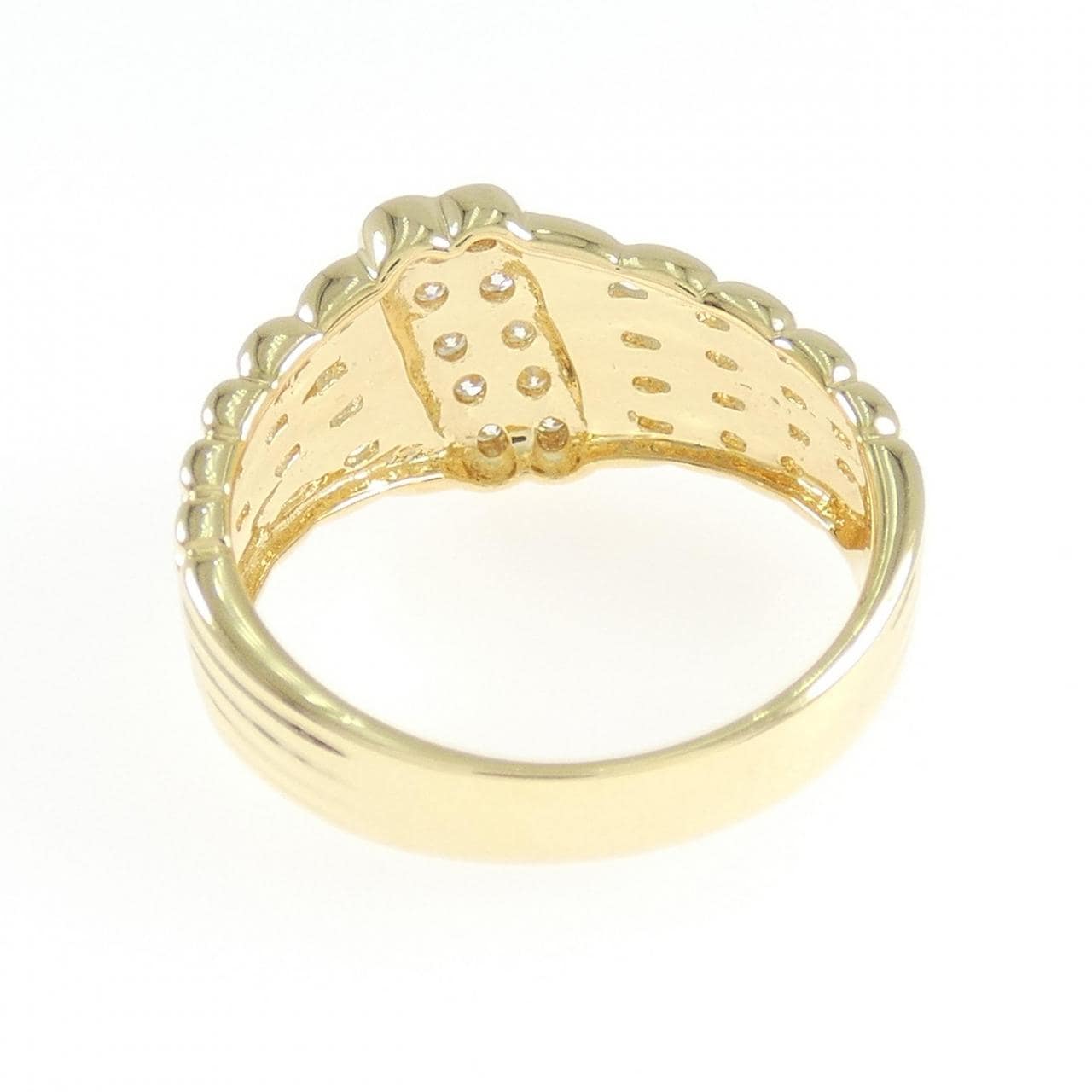 K18YG ダイヤモンド リング 0.20CT