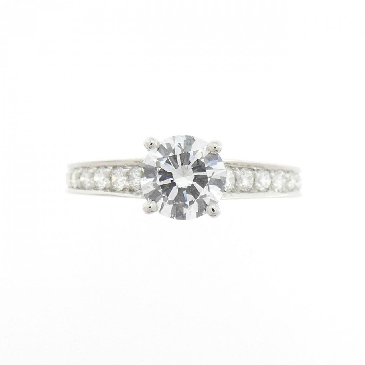 Cartier 1895 單鑽戒指 0.58克拉 H色 VS1淨度